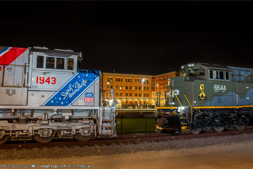 Union Pacific 1943 & Canadian Pacific 6644